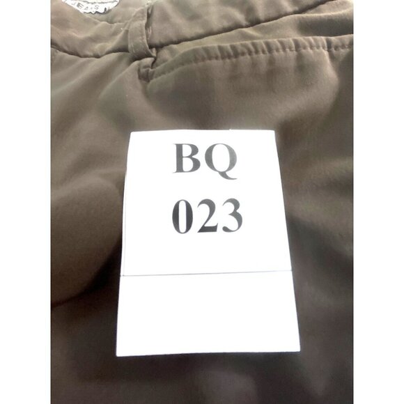 Pascal Jeans Womens Size 28 Brown Slant Pockets Button Zip Straight Leg - Picture 6 of 6